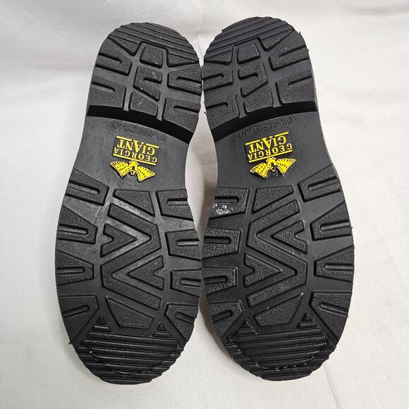 Georgia Giant Boots Twin Gore Shaker Leather Shoes GB00142 Brown Women's Size 6m - Picture 9 of 11